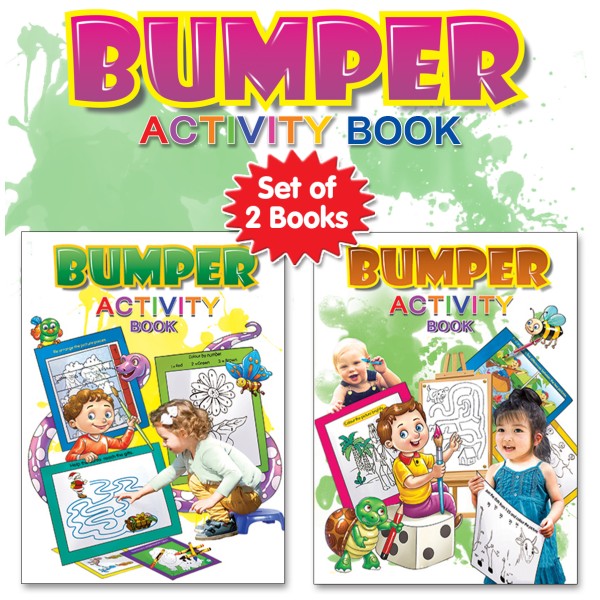 Bumper Activity Book - Set Of 2 Books